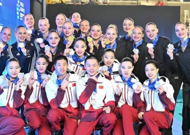 In Paris the Azzurri of artistic swimming win two World Cup medals