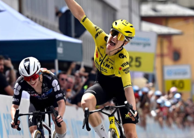 Femke de Vries wins a spirited 1st stage of the women’s Tour de Suisse