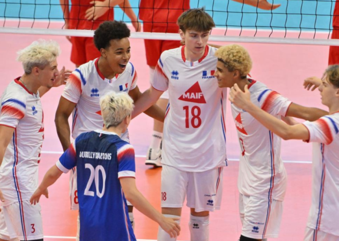 The Bleuets of volleyball dominate Belgium and will be present in the semi-finals of the U18 European Championships